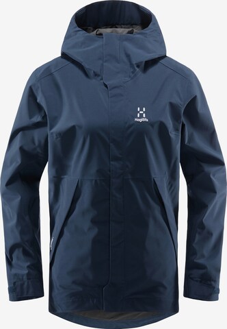 Haglöfs Outdoor Jacket 'Tjärn' in Blue: front