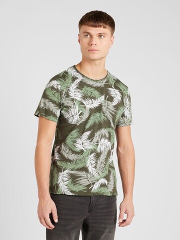 Key Largo Shirt 'South Beach' in Groen: voorkant