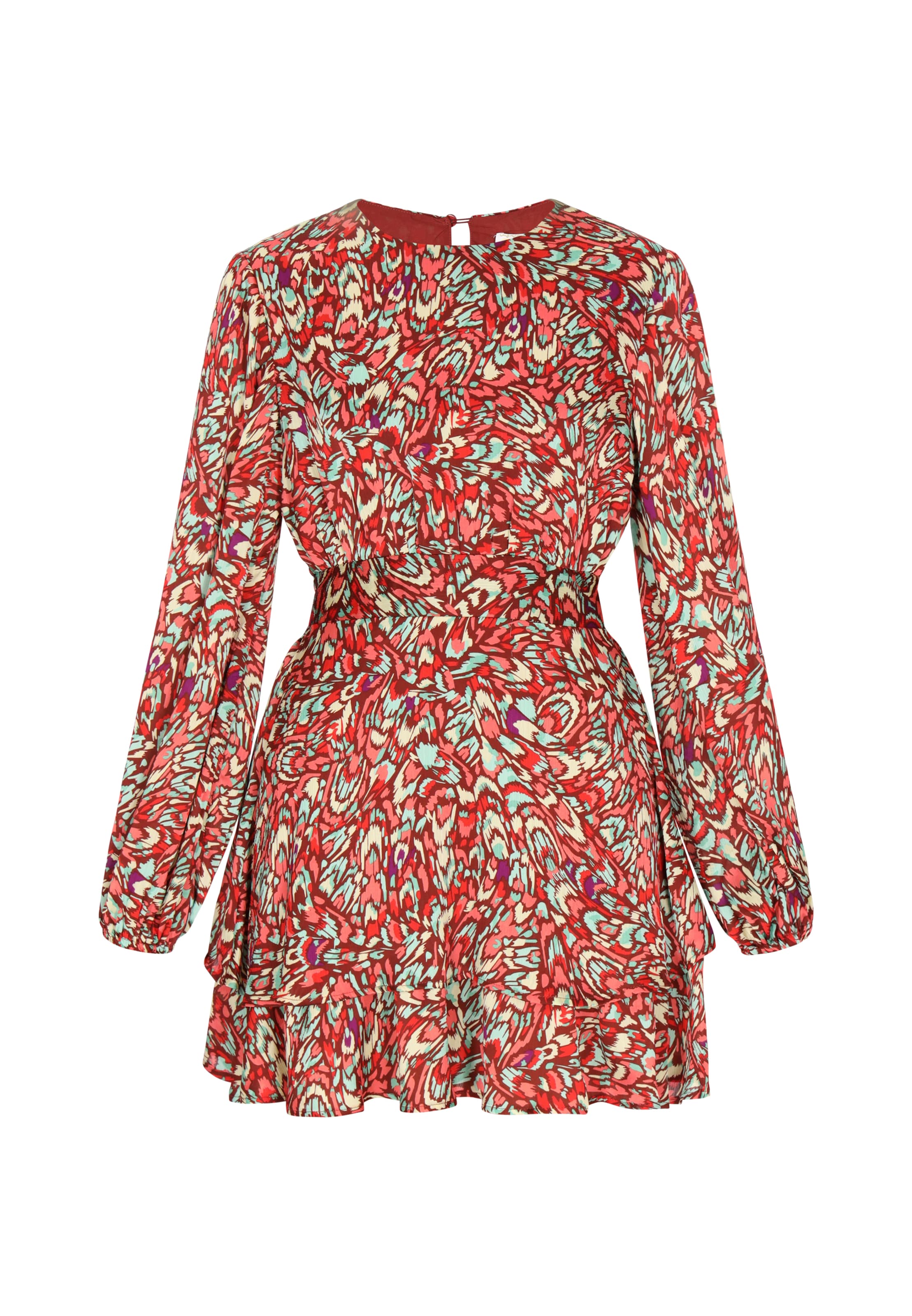 IZIA Šaty – červená: přední strana