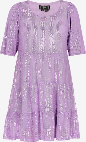 faina Kleid in Lila: Vorderseite