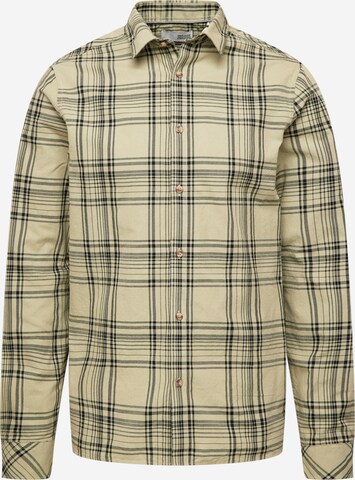!Solid Regular fit Button Up Shirt 'Alexx' in Green: front