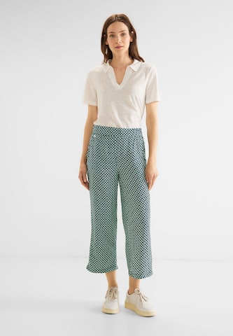 STREET ONE Loose fit Pants in Green