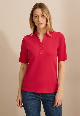 CECIL Poloshirt in Rot: Vorderseite