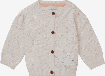 Noppies Knit Cardigan 'Nice' in Beige: front