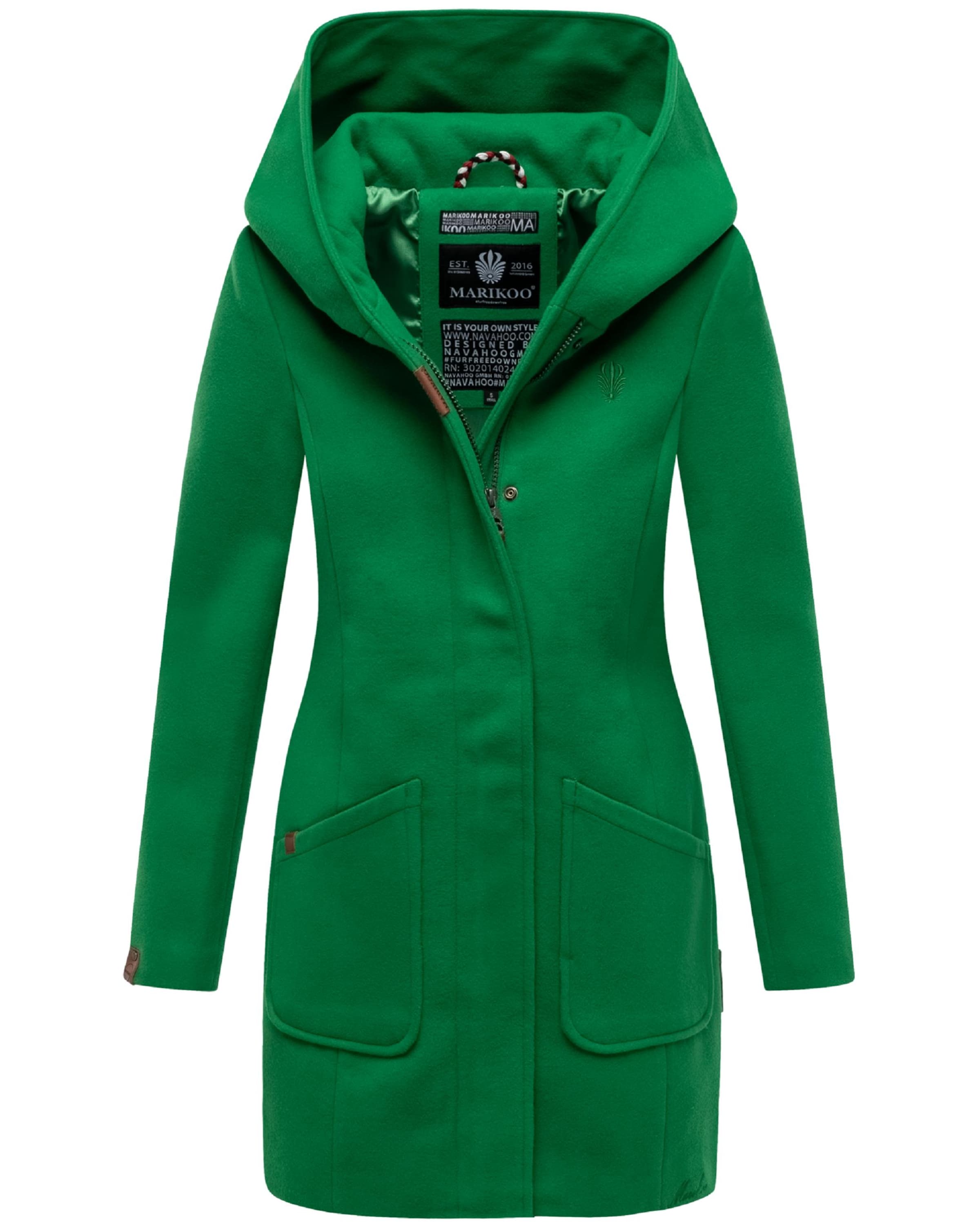 MARIKOO Демисезонное пальто 'Maikoo' в Зеленый