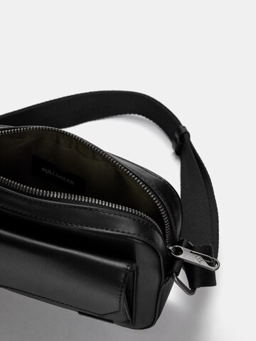 Sac à bandoulière Pull&Bear en noir