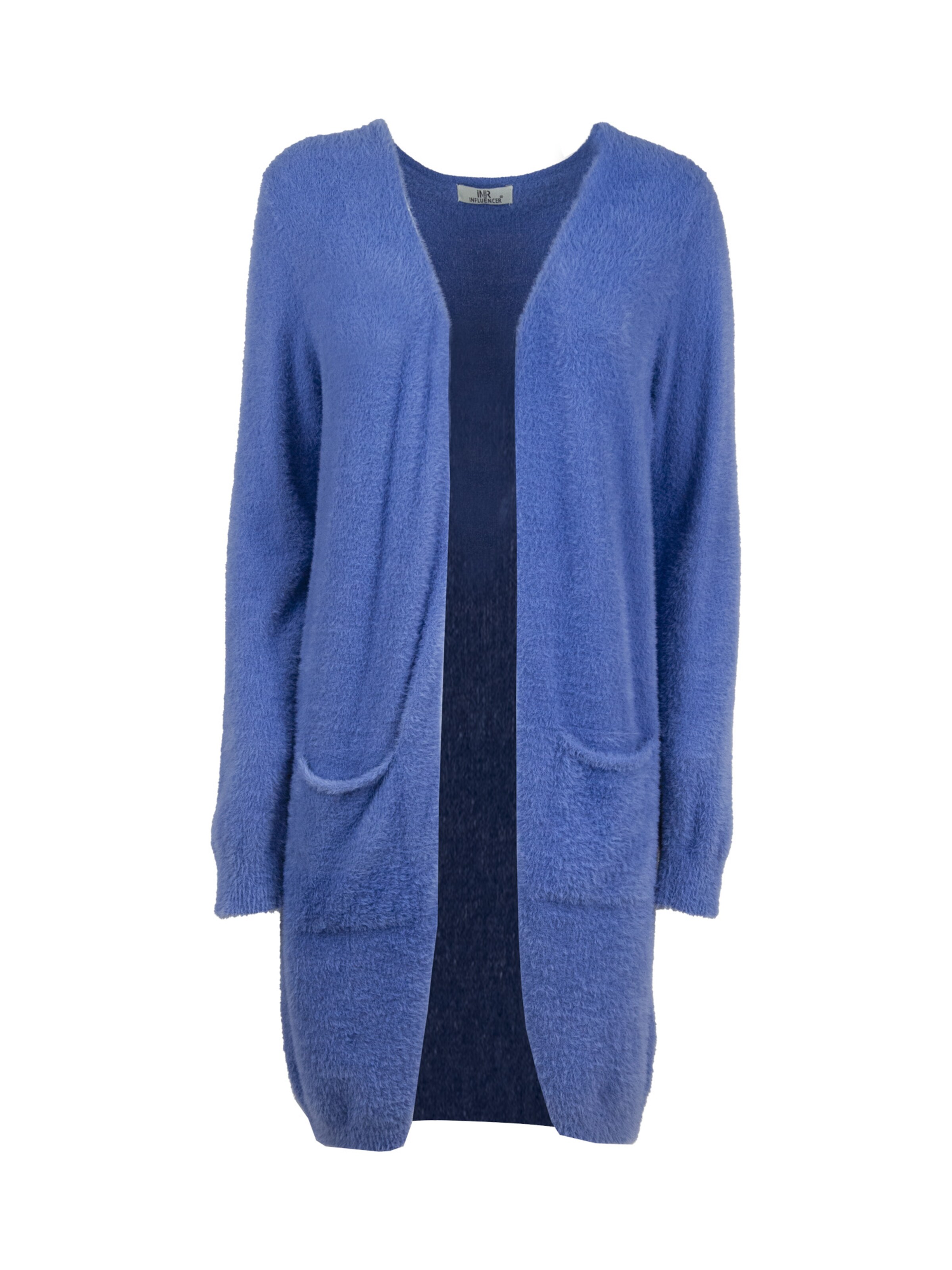 Influencer Kardigán - Modrá: predná strana
