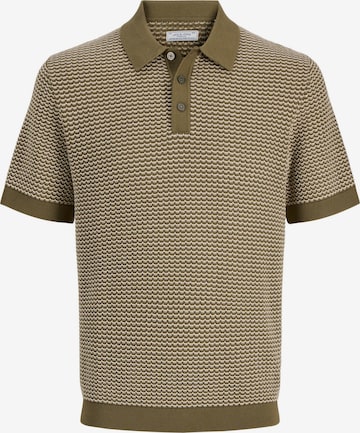 JACK & JONES Sweater in Green: front