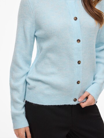 VILA Strickjacke in Blau