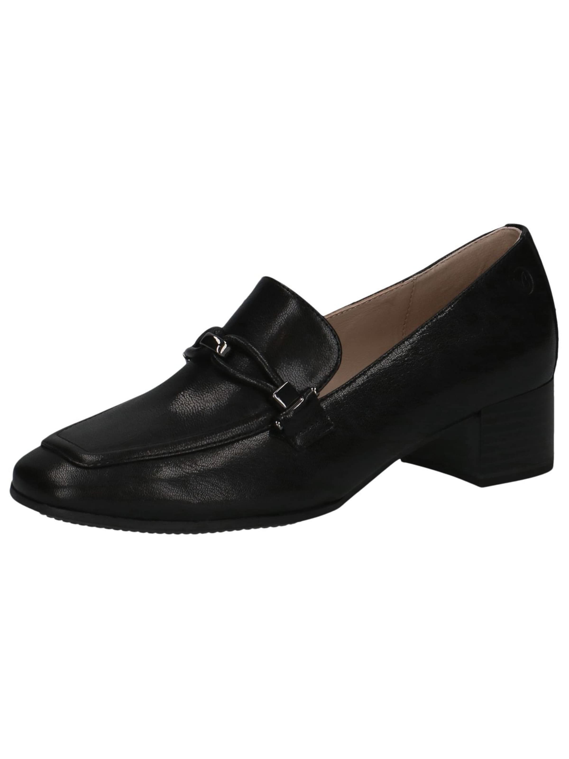 CAPRICE Slipper in Schwarz: Vorderseite