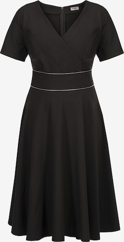 Karko Cocktail Dress ' DONKA ' in Black: front