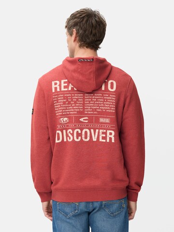 Felpa di CAMEL ACTIVE in rosso: frontale