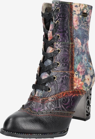 Laura Vita Veterlaarsjes in Lila: voorkant