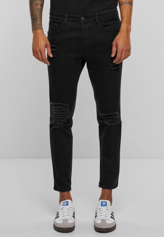 Skinny Jeans di 2Y Premium in nero: frontale