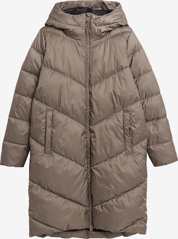 4F Winter coat in Brown: front