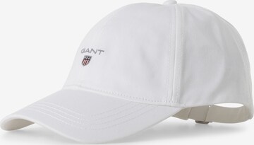 Cappello da baseball di GANT in bianco: frontale