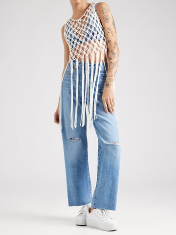 LEVI'S ® - Bootcut Calças de ganga 'Ribcage Straight Ankle' em azul: frente