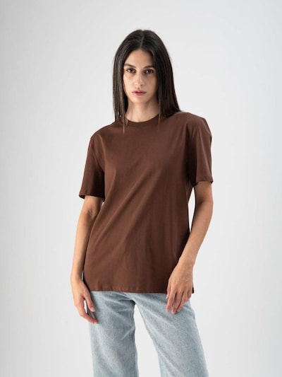 MND Shirt‌ in dunkelbraun, Produktansicht