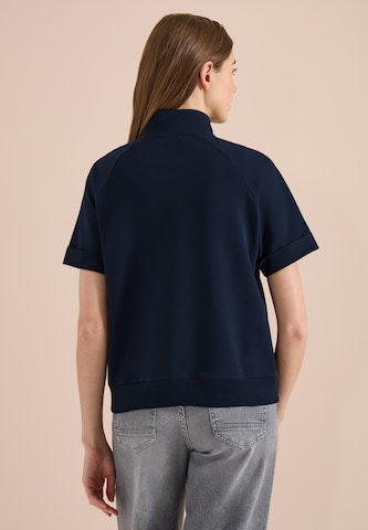 CECIL Sweatjacke in Blau