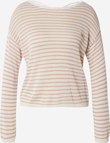 Pull-over Molly BRACKEN en beige : devant