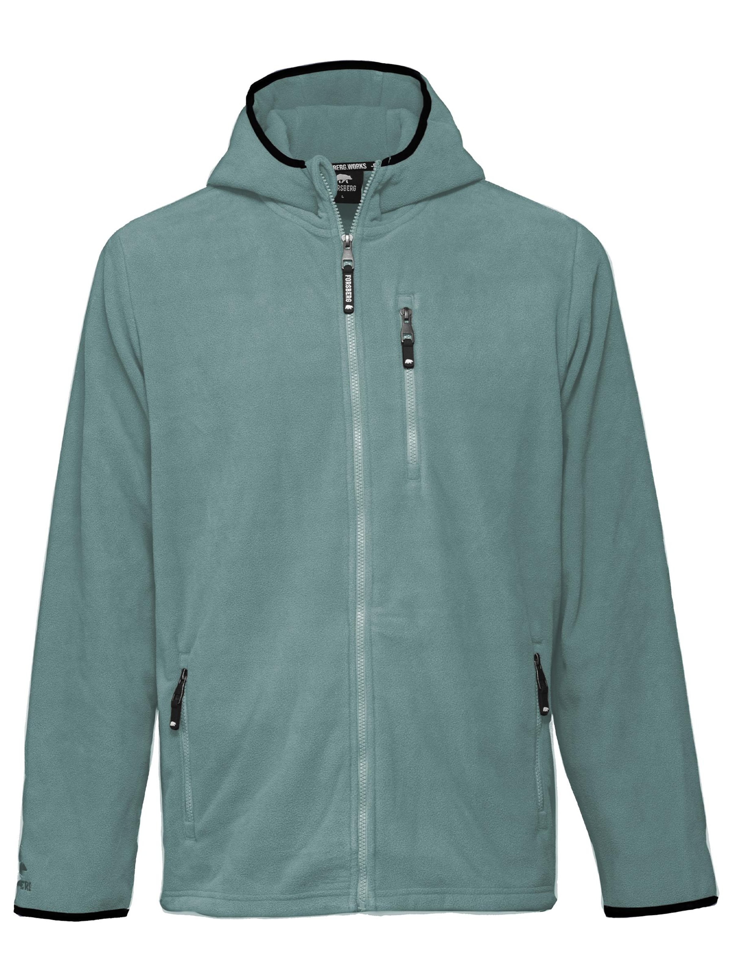 FORSBERG Fleecejacke in Grün: Vorderseite