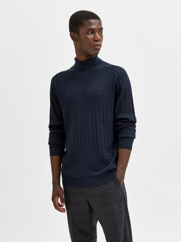 SELECTED HOMME Pullover 'Aiko' in Blau: predná strana