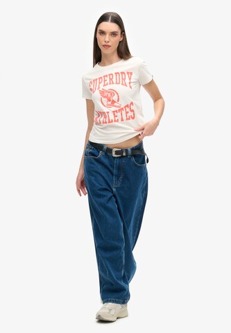 Superdry Μπλουζάκι σε λευκό