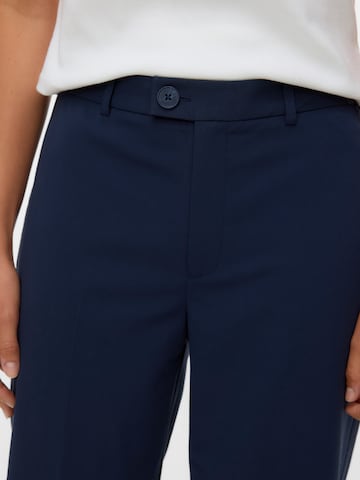 VERO MODA Normalny krój Spodnie w kant 'VMTEXAS' w kolorze niebieski