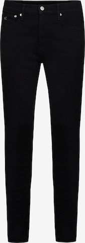 Calvin Klein Jeans - Skinny Vaquero en negro: frente