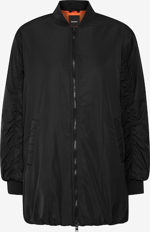Oxmo Between-Season Jacket 'Camille' in Black: front