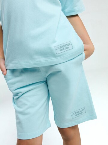 Set de la U.S. POLO ASSN. pe albastru