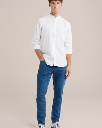 Coupe slim Jean WE Fashion en bleu