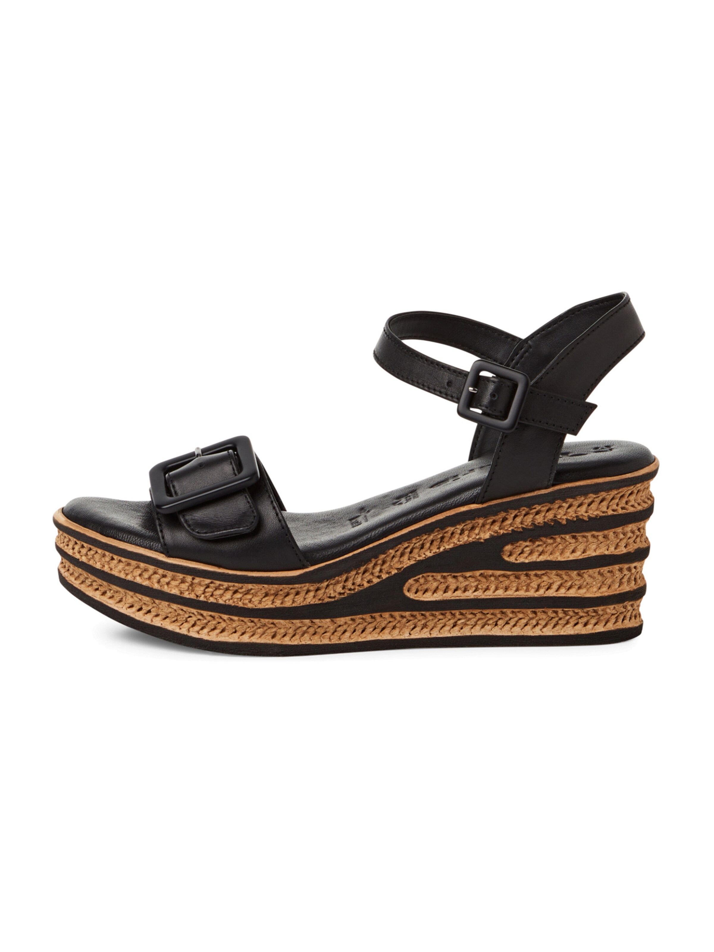 Sandalo di Tamaris in nero