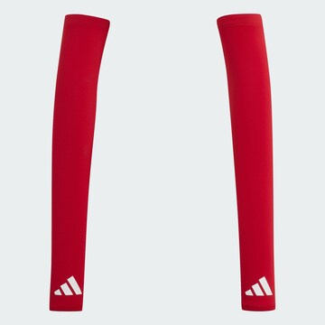 ADIDAS PERFORMANCE - Aquecedor de braços em vermelho