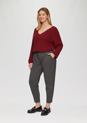 Effilé Pantalon s.Oliver en noir