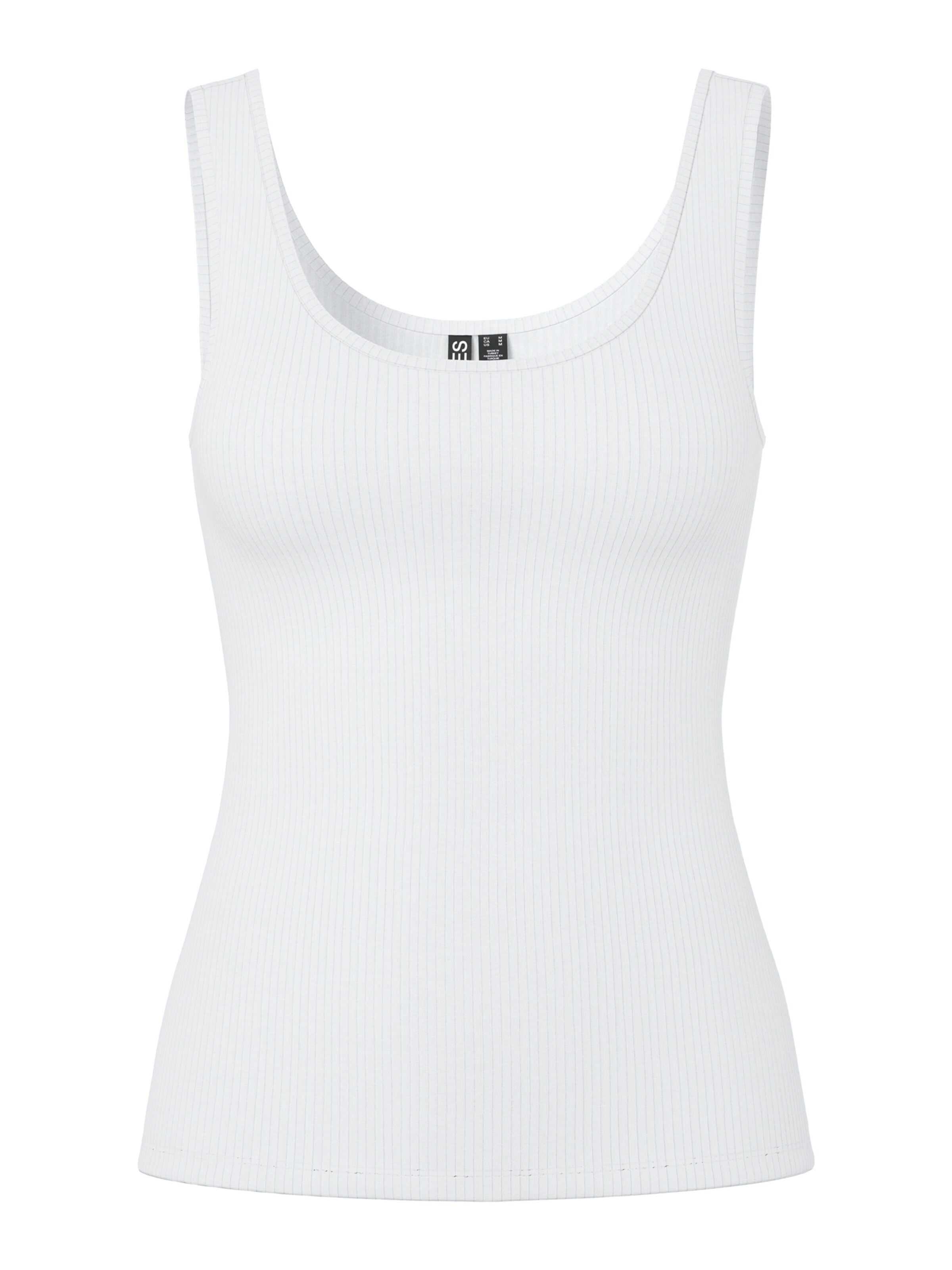 PIECES Τοπ 'PCKITTE' σε λευκό: μπροστά