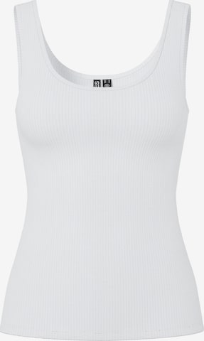 PIECES Τοπ 'PCKITTE' σε λευκό: μπροστά