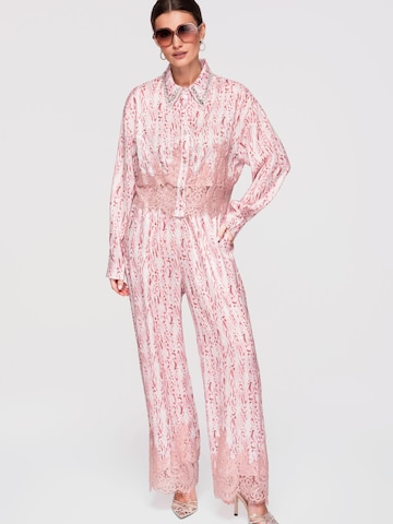 Ombre Blouse in Roze