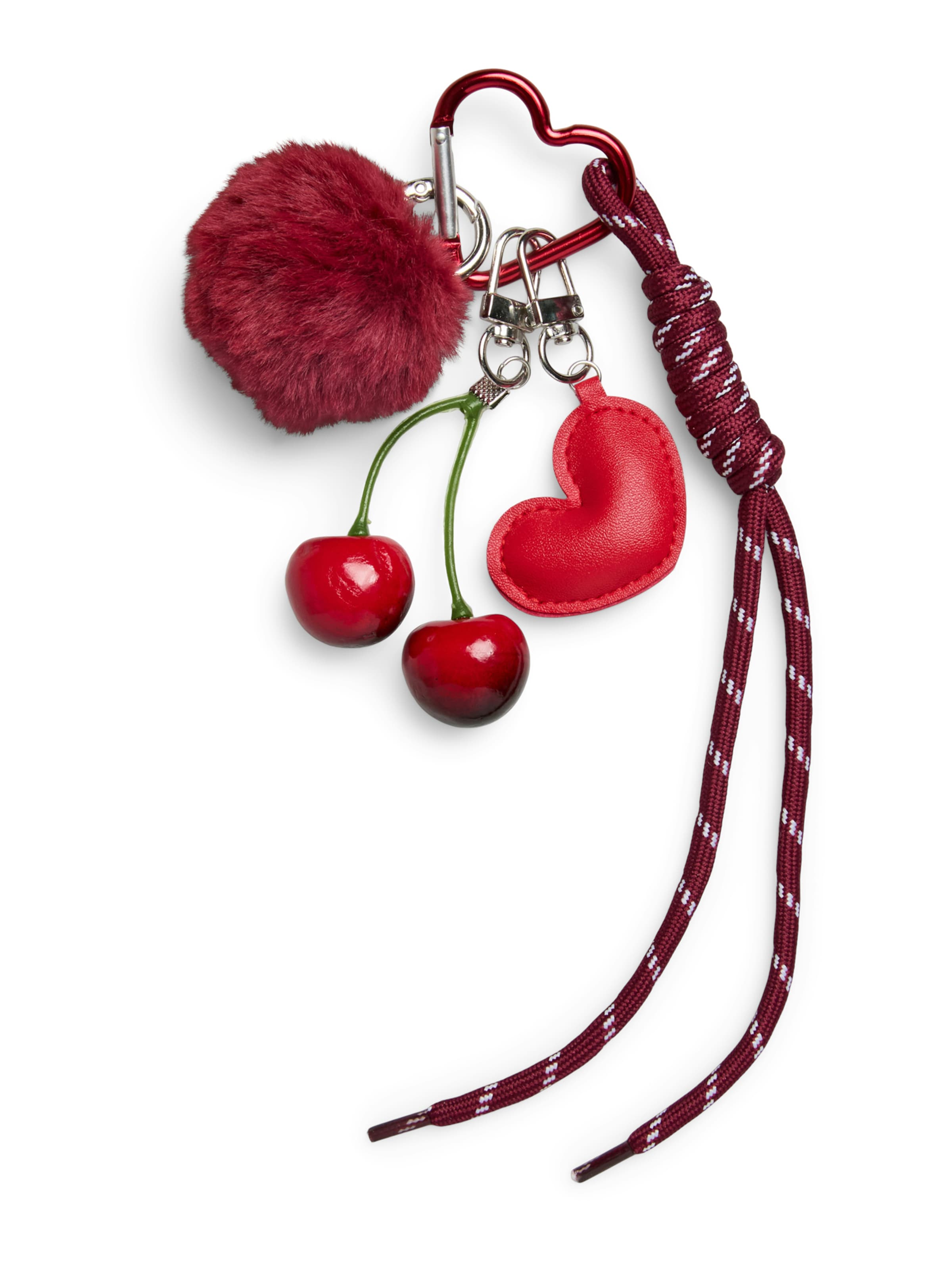 PIECES Μπρελόκ 'PCCAMILLA' σε κόκκινο: μπροστά