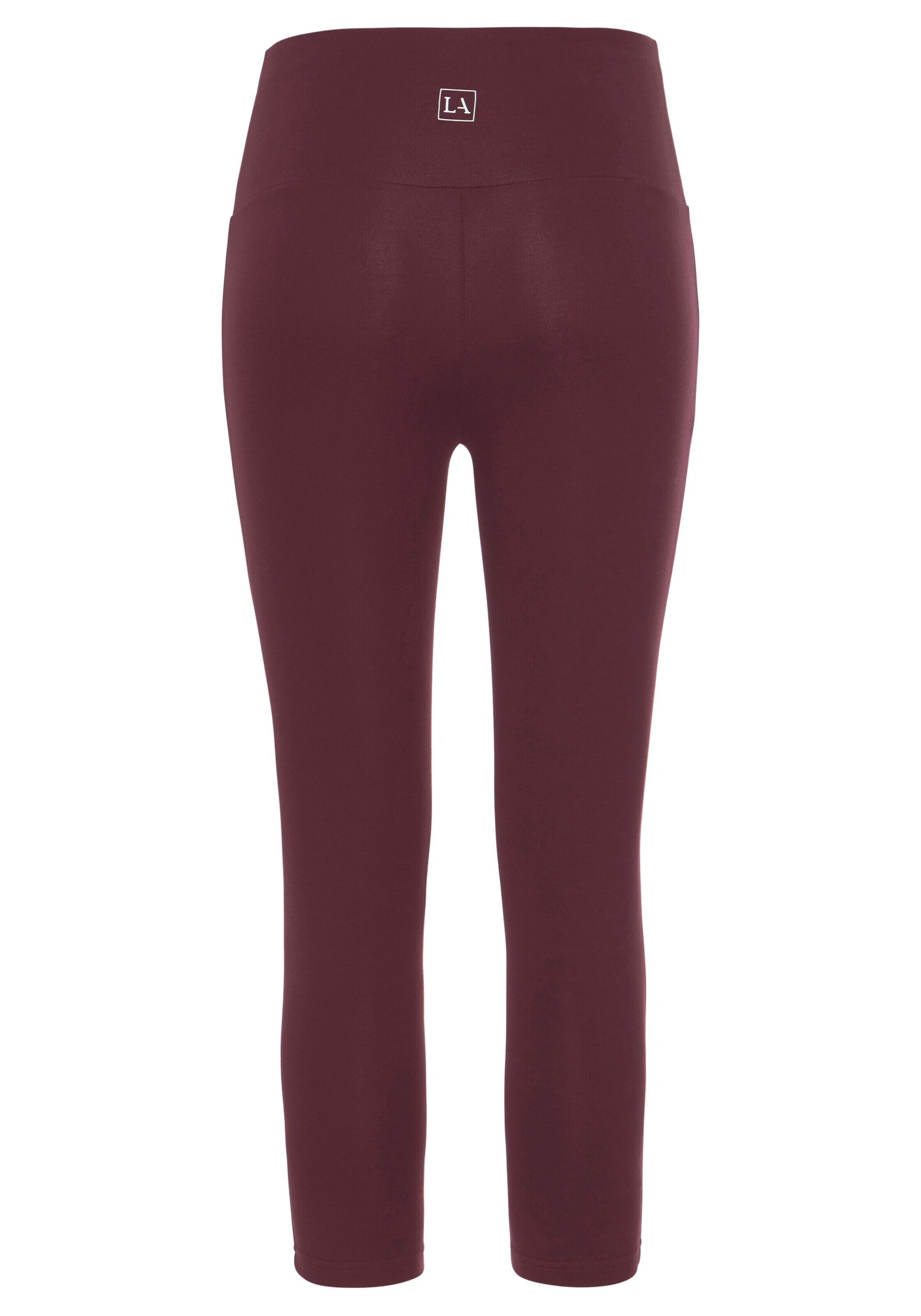 Skinny Leggings di LASCANA in rosso