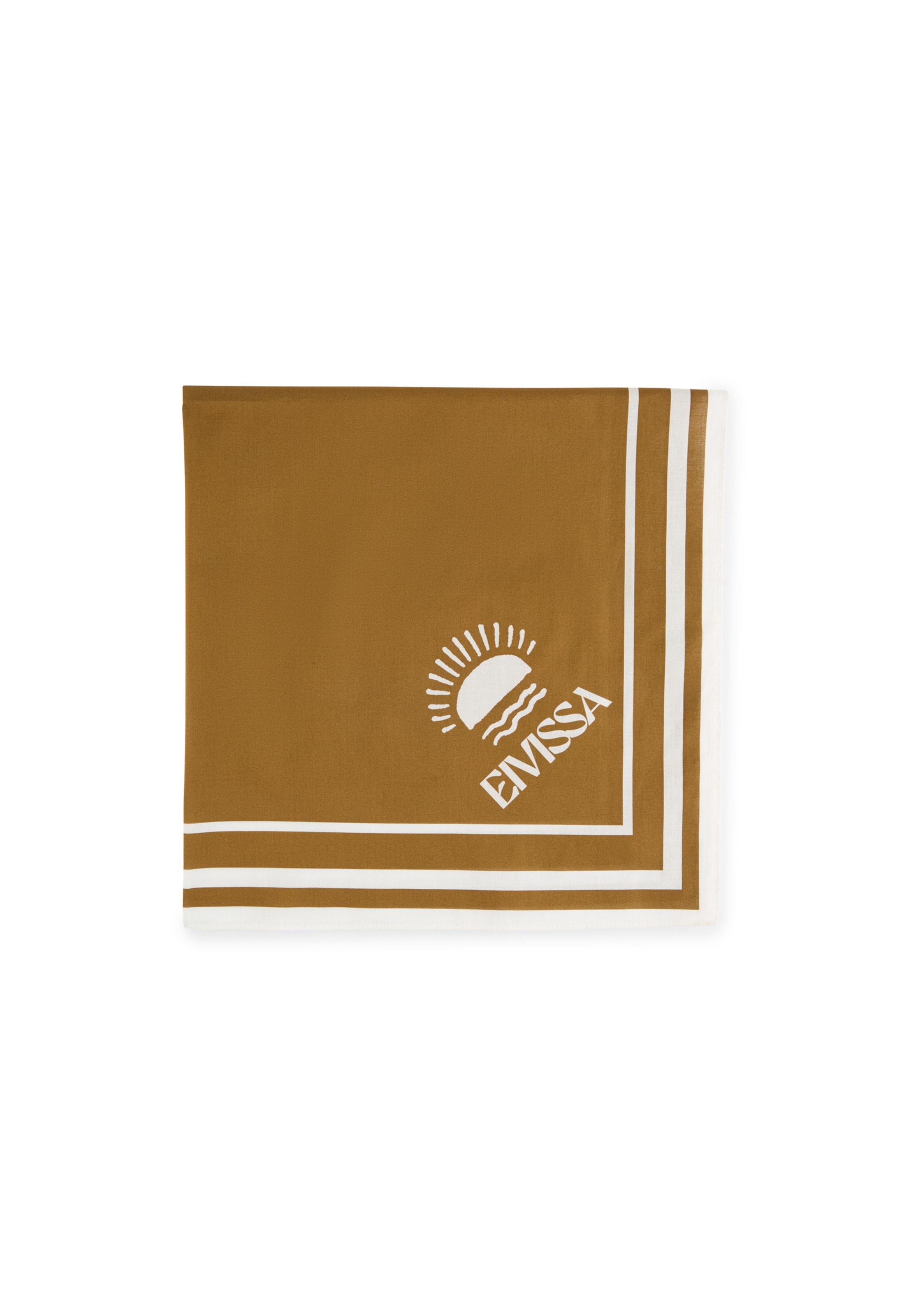 Foulard ' Bandana-Krawattentuch ' STRELLSON en marron