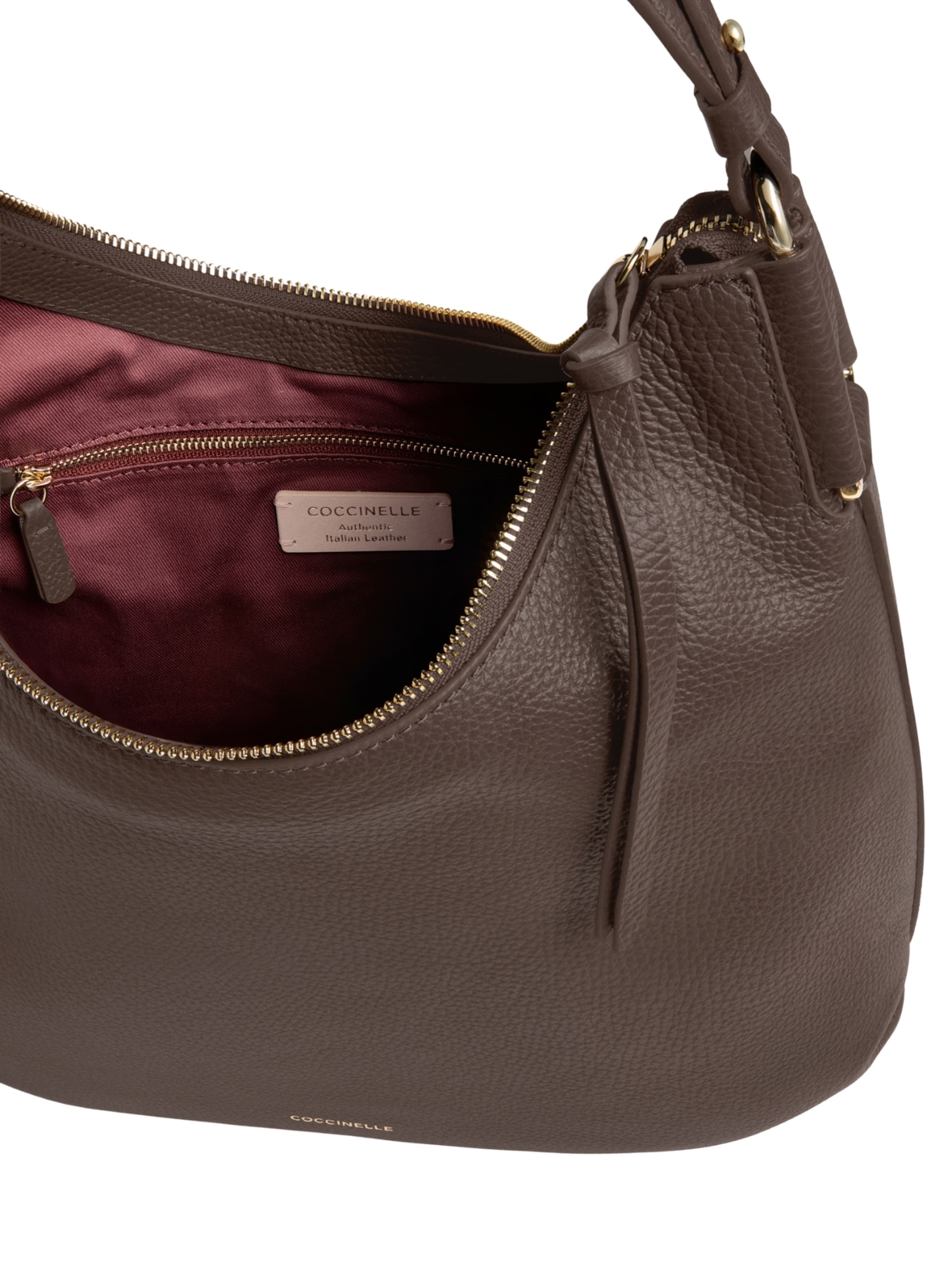 Coccinelle Handtasche 'COCCINELLE REBEKKA 3'‌‌‌‌‌‌‌‌ in Braun