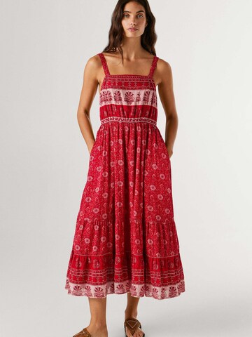 Pepe Jeans Kleid 'CELIA' in Rot