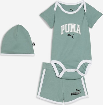 PUMA Set 'Minicats Class' in Grün: Vorderseite