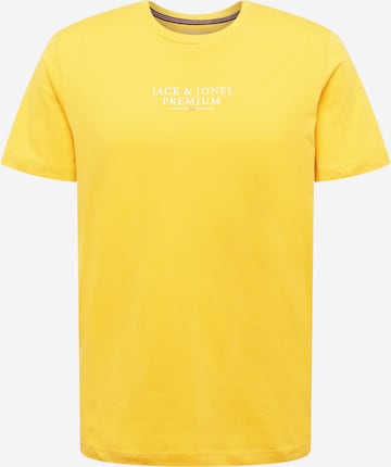 JACK & JONES - Camiseta 'ARCHIE' en amarillo: frente