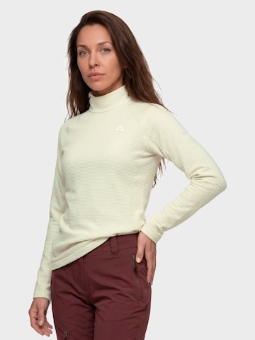 Schöffel Funktionsfleecejacke in Beige: Vorderseite