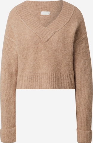 Pull-over 'Silvana' LeGer by Lena Gercke en beige : devant