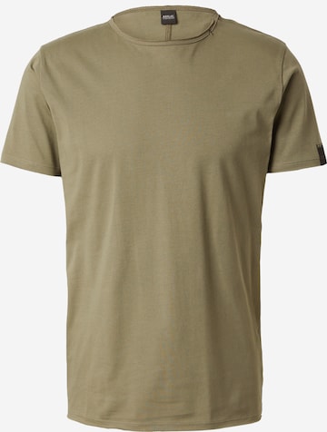 REPLAY Shirt in Groen: voorkant