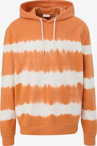 Sweat-shirt s.Oliver en orange : devant