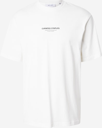 Only & Sons T-Krekls 'ONSCurated', krāsa - melns / balts, Preces skats